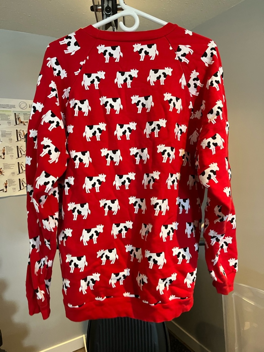 Cow-Print Sweatshirt - Picture 3 of 3
